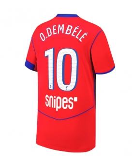 Billige Fotballdrakt Paris Saint-Germain Ousmane Dembele #10 Replika Tredjedrakt 2025-26 Kortermet Billige Fotballdrakt Paris Saint-Germain Ousmane Dembele #10 Replika Tredjedrakt 2025-26 Kortermet